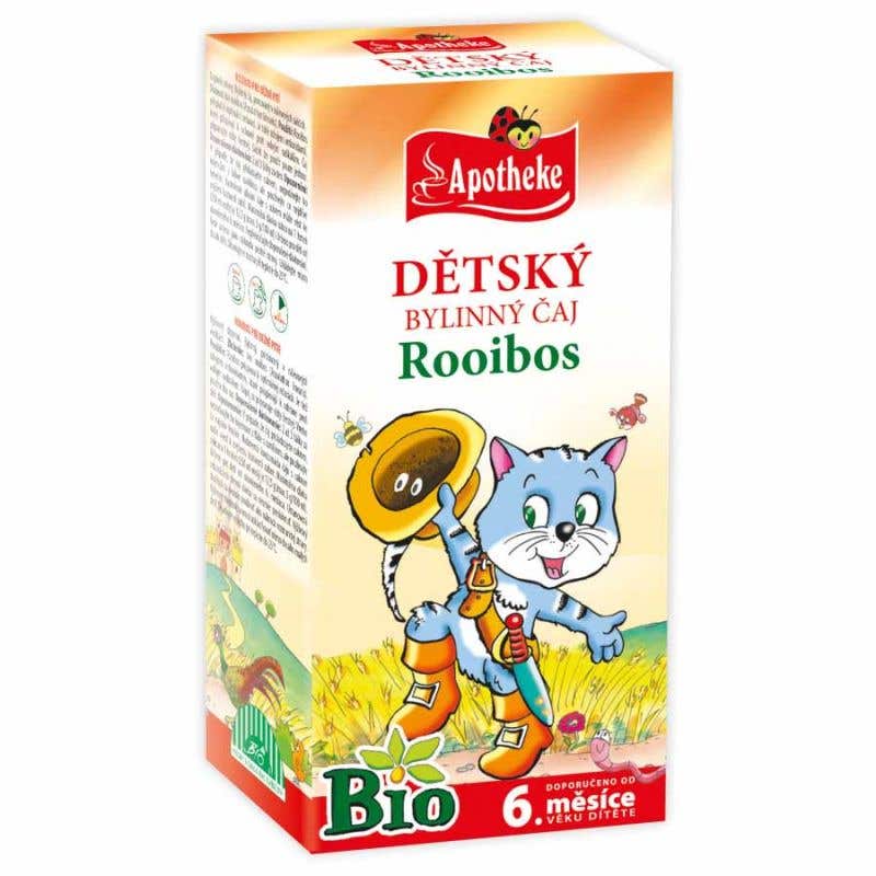 Apotheke BIO Dětský čaj Rooibos 20 nálevových sáčků