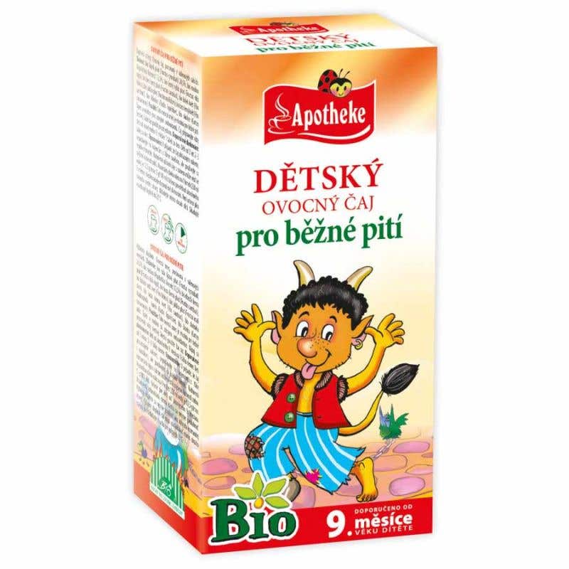 Apotheke Dětský čaj BIO ovocný pro běžné pití 20x2g 