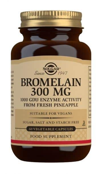 Solgar Bromelain 300 mg 60 tablet