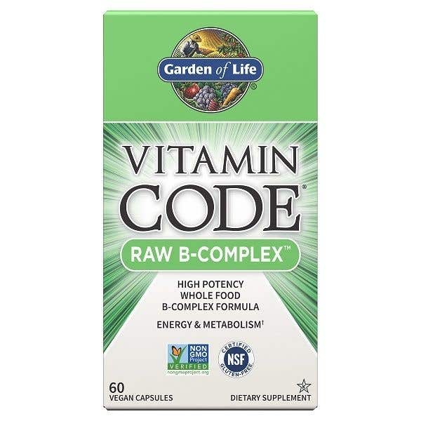 Garden of Life Vitamín B-Komplex - RAW 60 kapslí