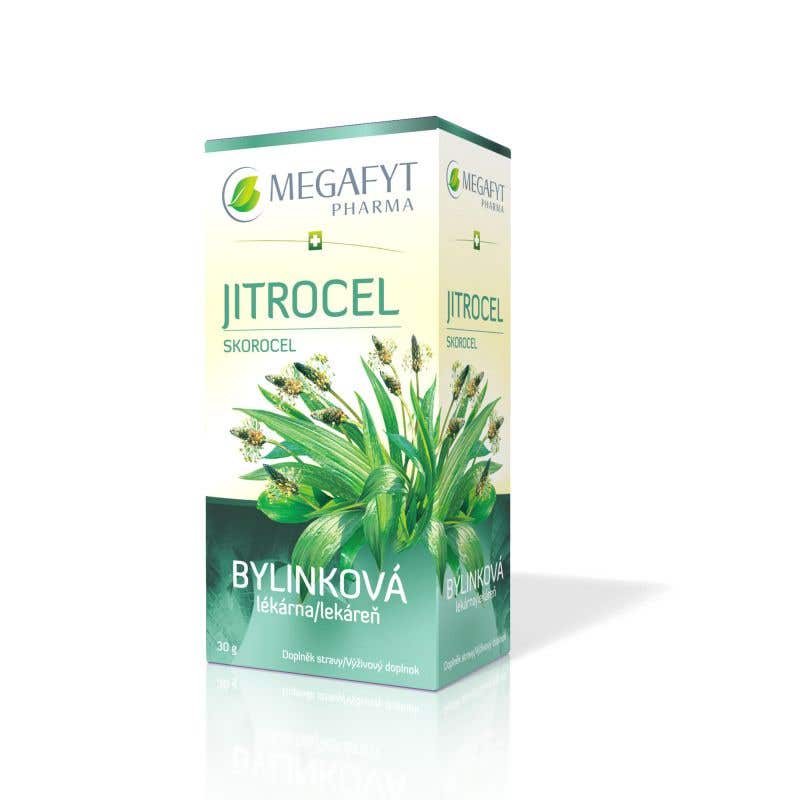 Megafyt Bylinková lékárna jitrocel 20 nálevových sáčků