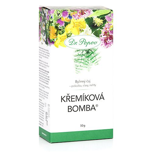 Dr. Popov Křemíková bomba bylinný čaj sypaný 50 g
