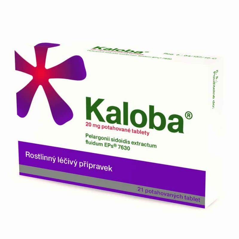 Kaloba 20mg 21 tabliet
