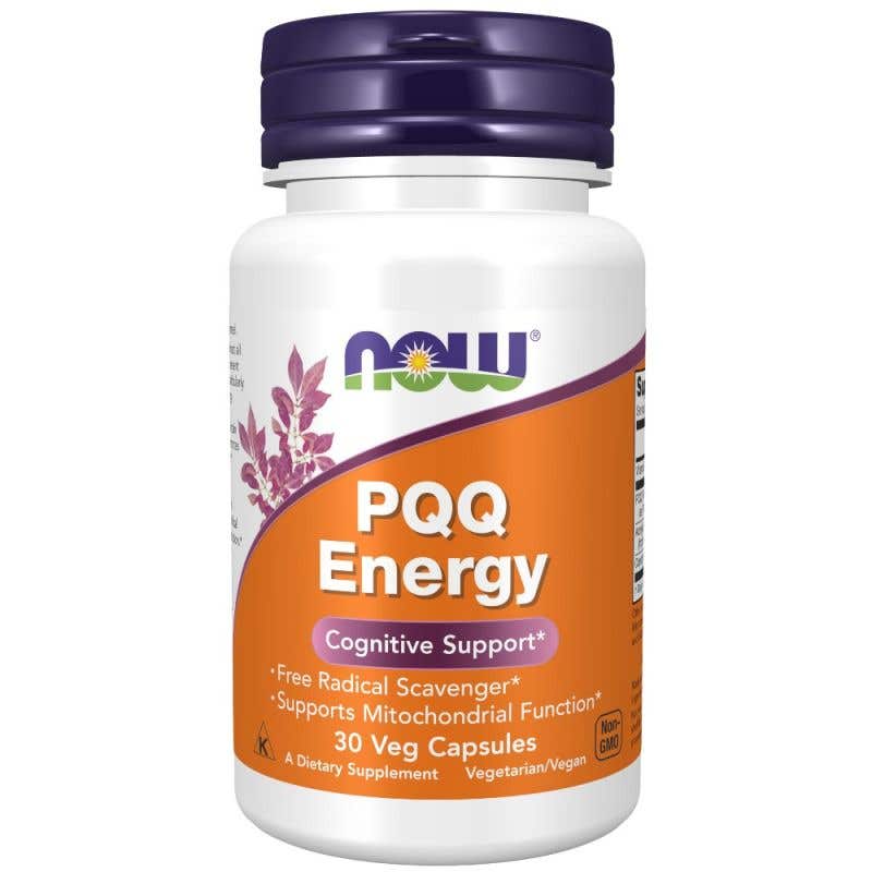Now Foods PQQ Energy pyrrolo-chinolin chinon 20 mg 30 rostlinných kapslí