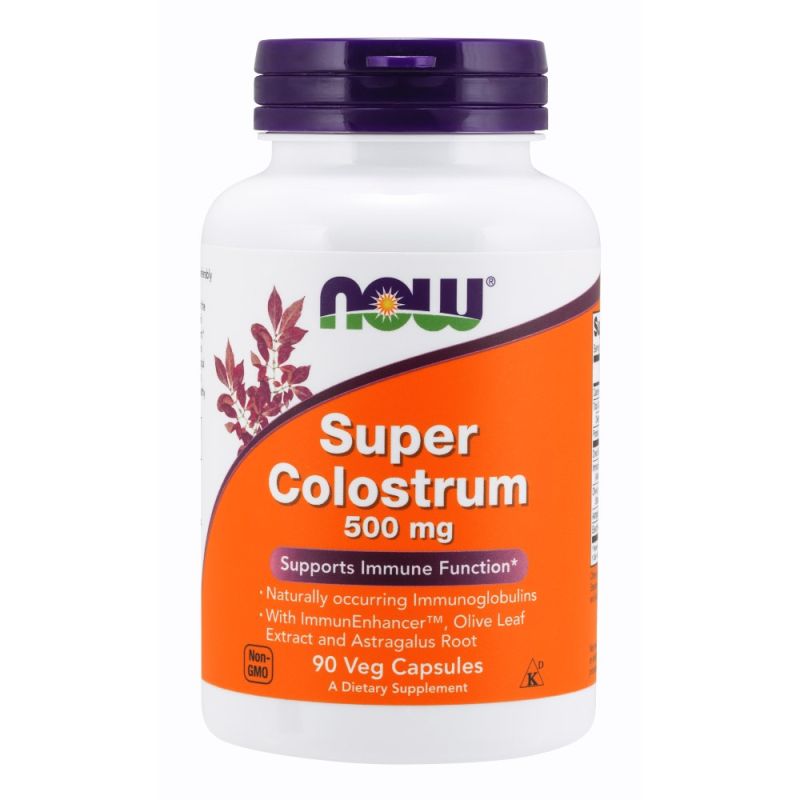 Now Foods Super Colostrum - kolostrum Complex 500 mg 90 rostlinných kapslí