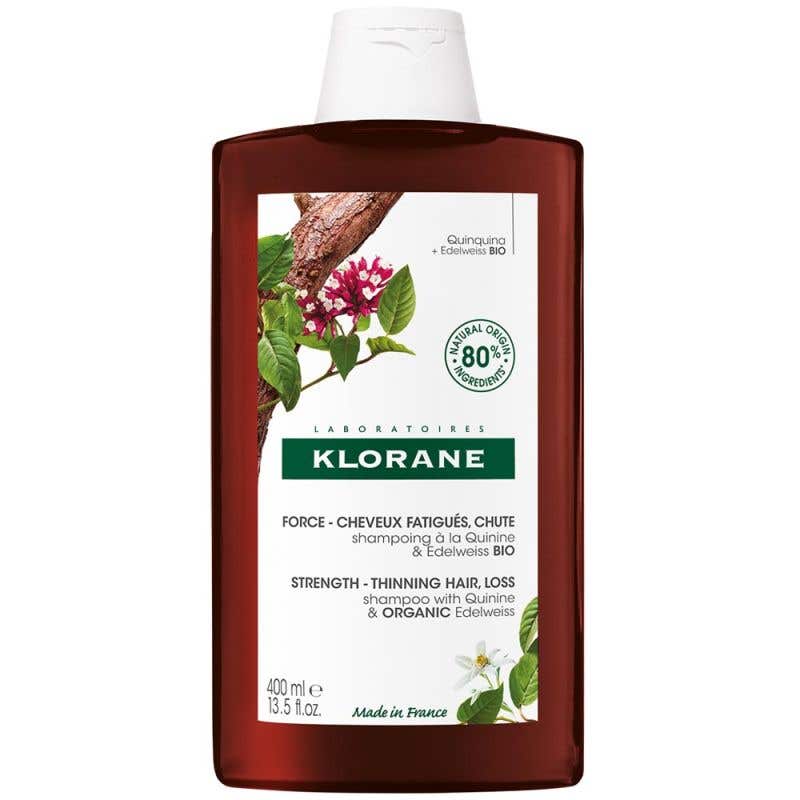 Klorane Šampon s chininem a BIO protěží alpskou 400 ml