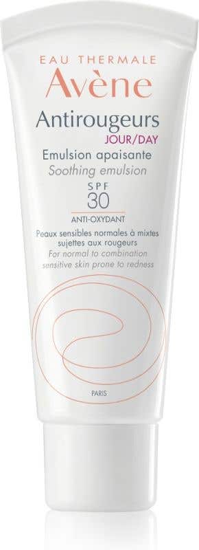 Avene Antirougeurs Hydratační ochranná emulze zmírňující zčervenání pleti SPF30 40 ml