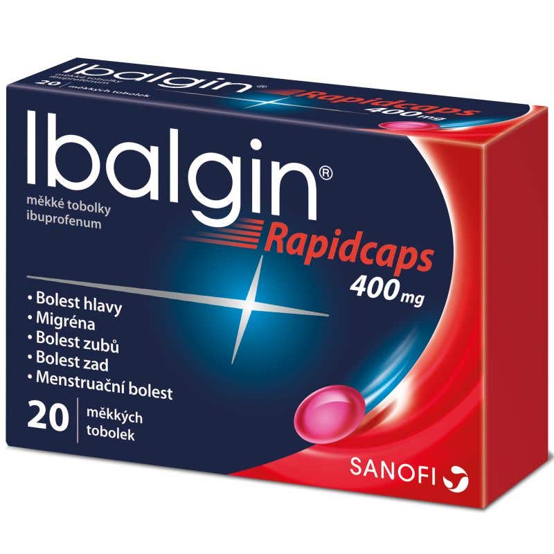 Sanofi Ibalgin Rapidcaps 400mg 20 tablet