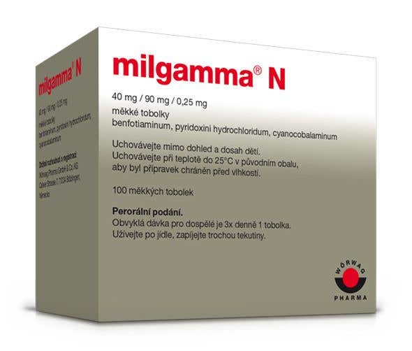 Milgamma N 100 měkkých tobolek