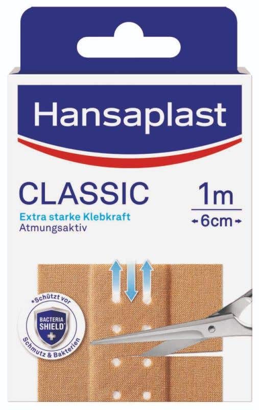 Hansaplast Textilní náplast Classic 1m x 6cm 1 ks