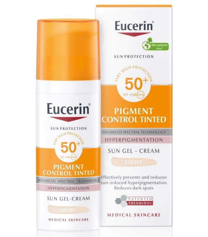 Eucerin Sun Pigment Control Tinted SPF50+ světlý 50 ml
