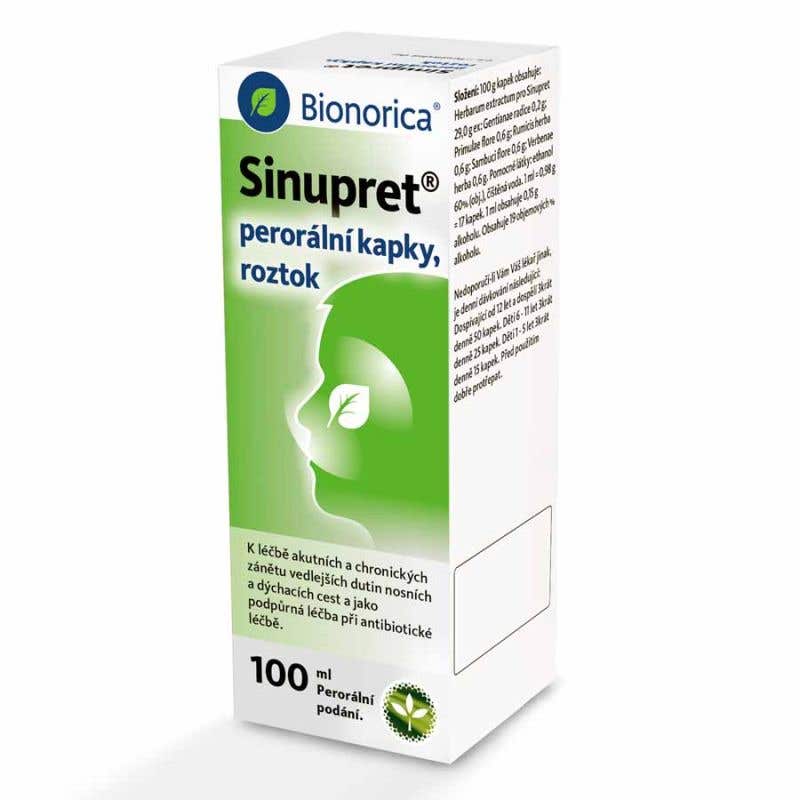 Sinupret kapky 100ml perorální roztok