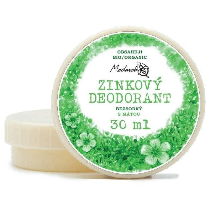 Medarek Zinkový deodorant sladká máta 30 ml