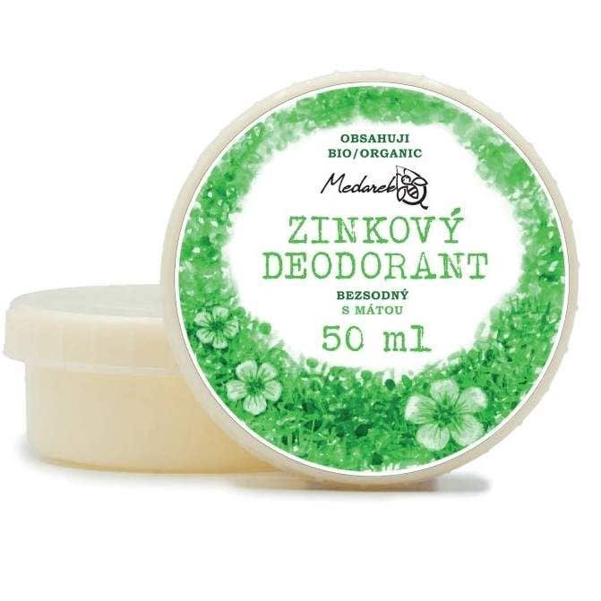Medarek Zinkový deodorant sladká máta 50 ml