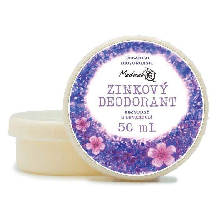 Medarek Zinkový deodorant – levandule 50 ml