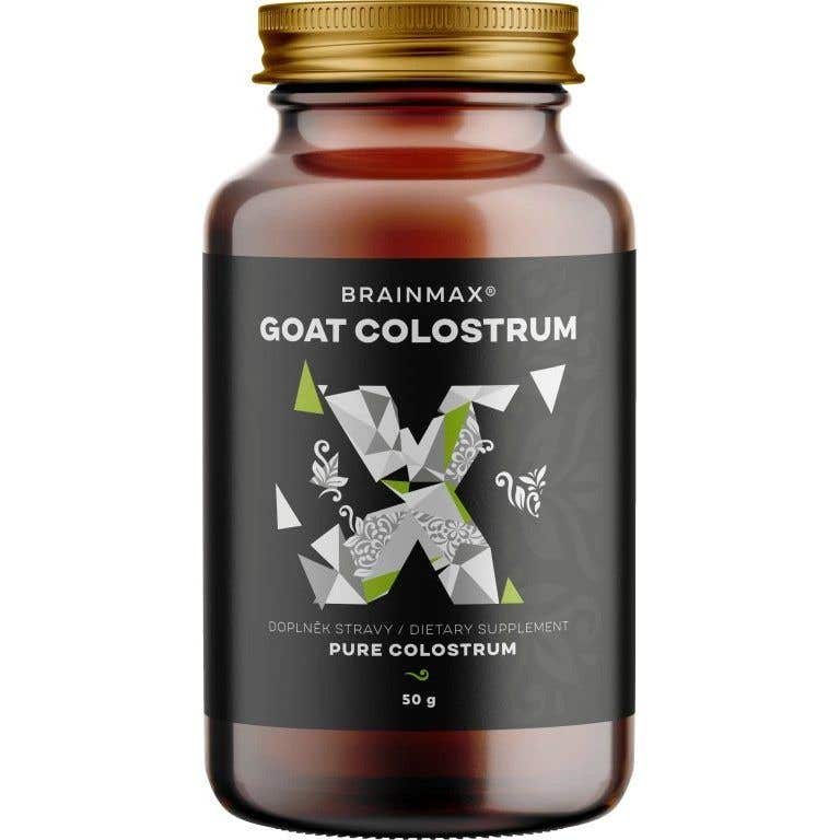 BrainMax Goat Colostrum - Kozie kolostrum v prášku 50 g