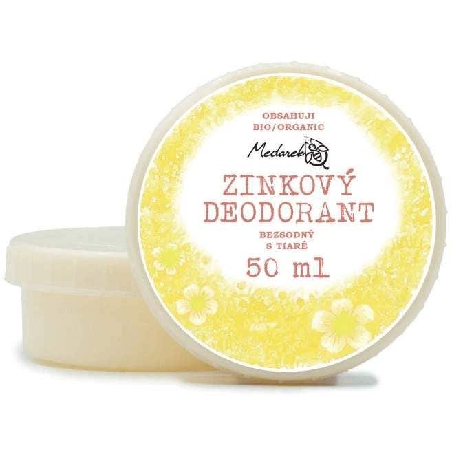 Medarek Zinkový deodorant – tiaré 50 ml