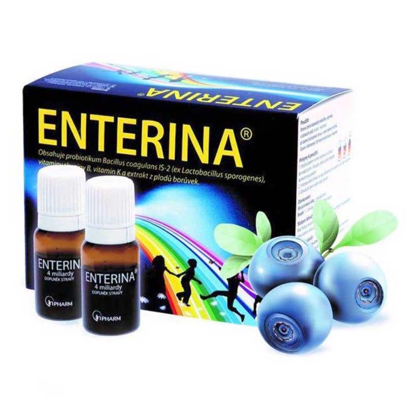 Enterina Probiotikum liekovky 8x10 ml