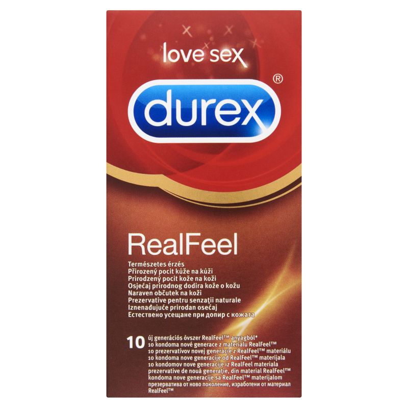 Durex Real Feel kondomy 10 ks