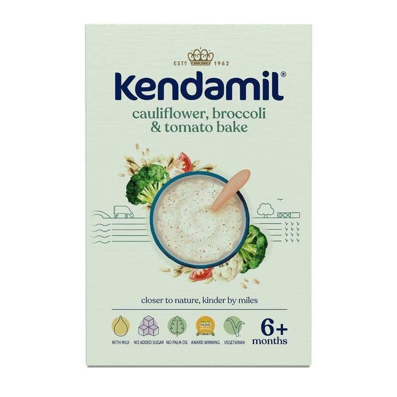 Kendamil Mliečna kaša s brokolicou, karfiolom a paradajkami 150 g