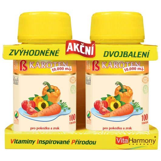 VitaHarmony Beta karoten 10000 mj 100+100 tobolek