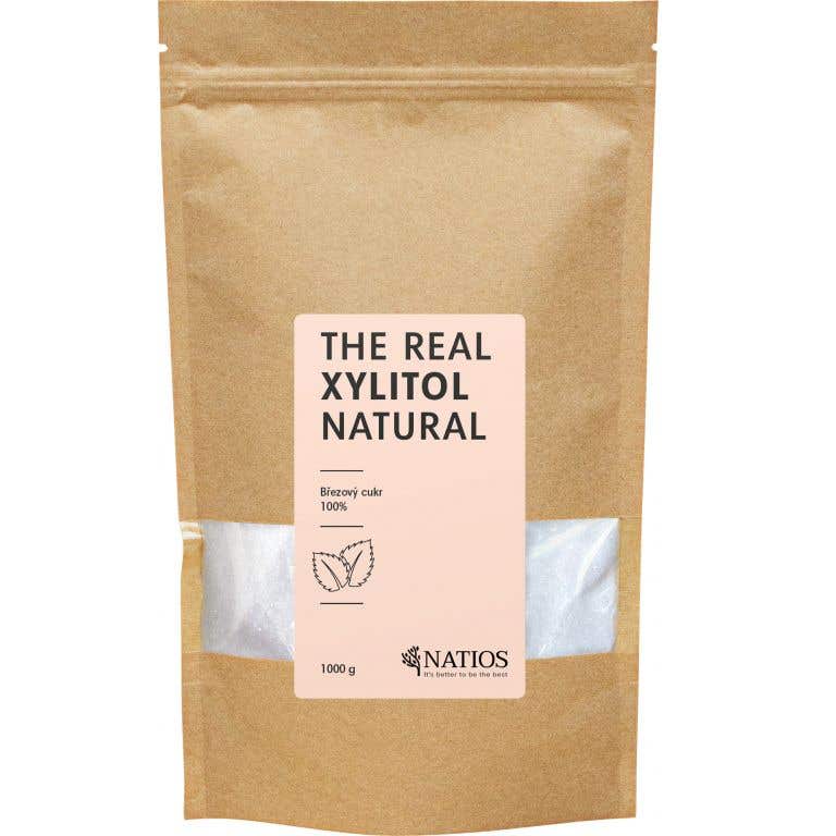 Natios Xylitol - Březový cukr 1000 g