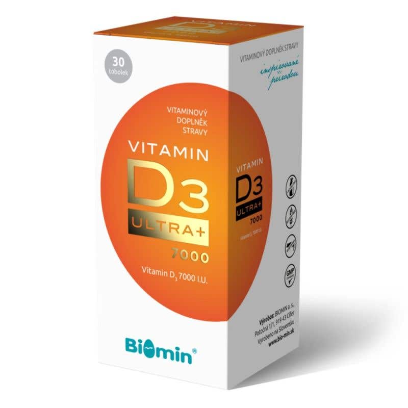 Biomin Vitamin D3 Ultra+ 7000 IU 30 tobolek