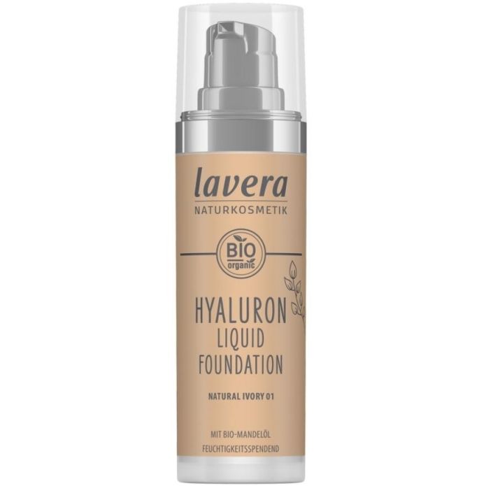 Lavera Lehký tekutý make-up s kyselinou hyaluronovou 01 Natural Ivory 30 ml
