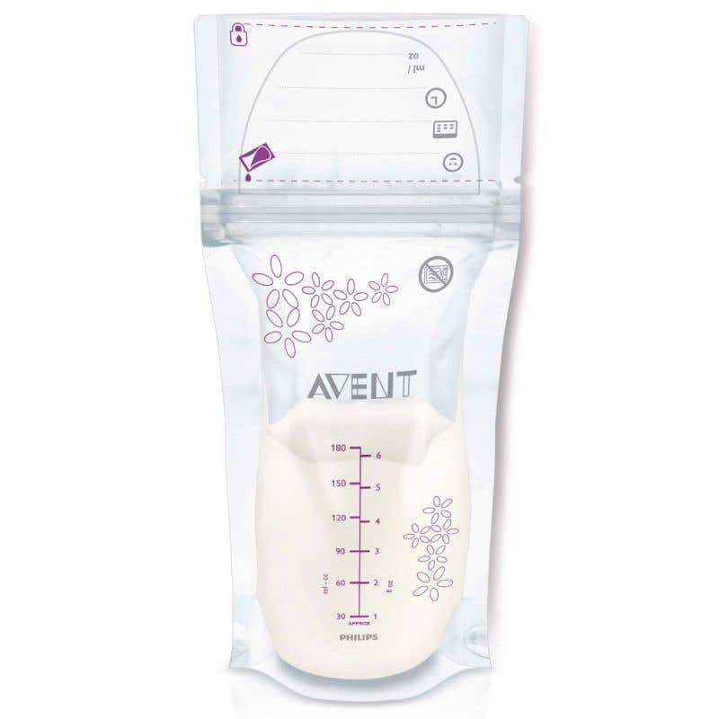 Avent Sáčky na mateřské mléko 180ml 25ks