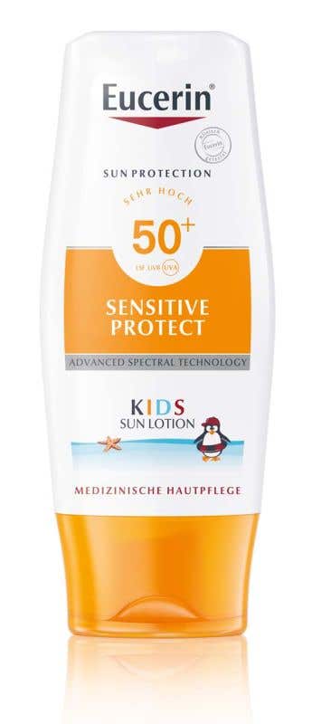 Eucerin Sun Dětské mléko na opalování Sensitive Protect SPF 50+ 150ml