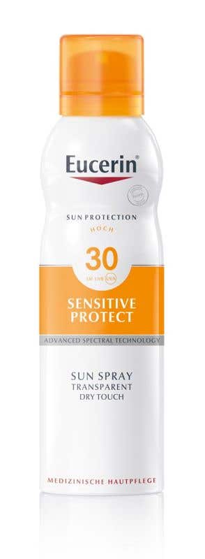 Eucerin Sun Transparentný sprej na opaľovanie Dry Touch SPF 30 200ml