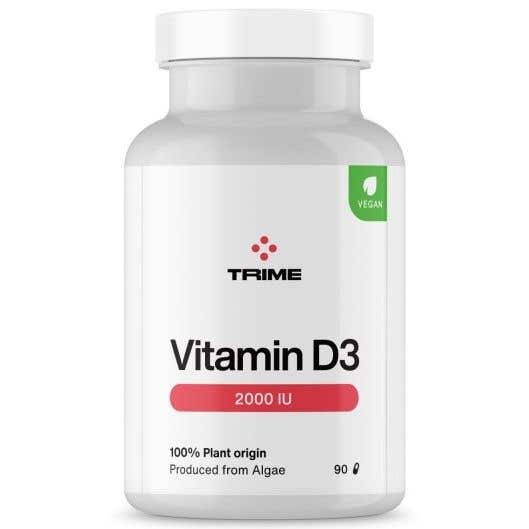 Trime Vitamín D3 cholekalciferol 2000 IU 90 kapslí