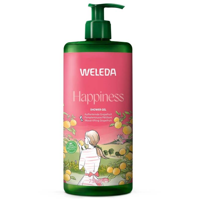 Weleda Happiness Grepový sprchový gel 750 ml