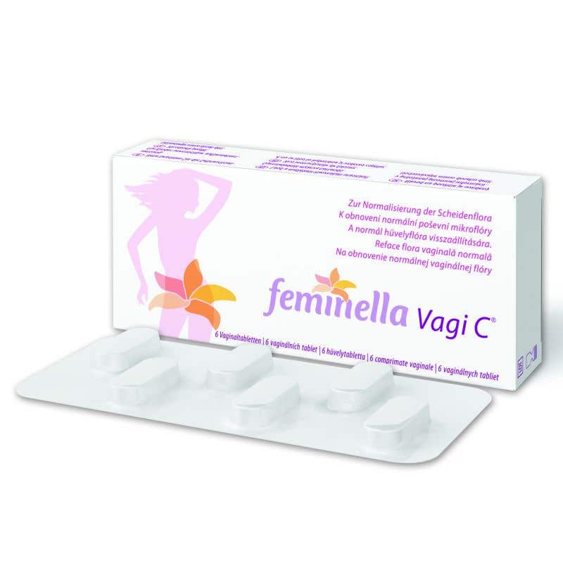 Feminella Vagi C 6 vaginálnych tabliet