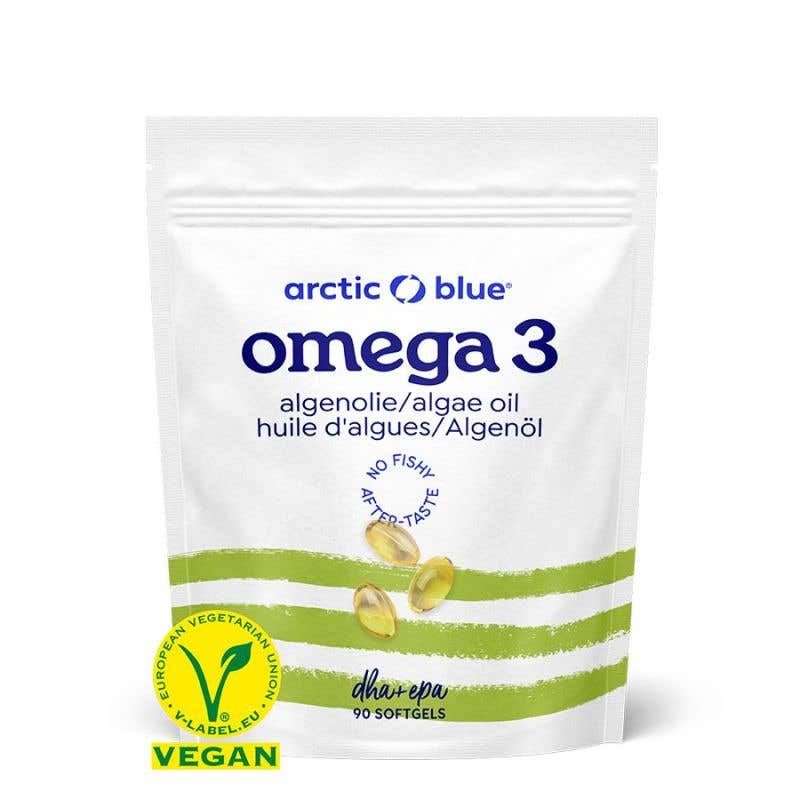 Arctic Blue Vegan Omega 3 Algae 90 kapslí