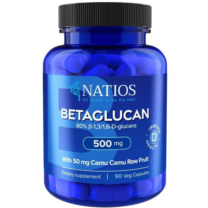 Natios Betaglucan - Betaglukany s Camu Camu 90 veganských kapslí