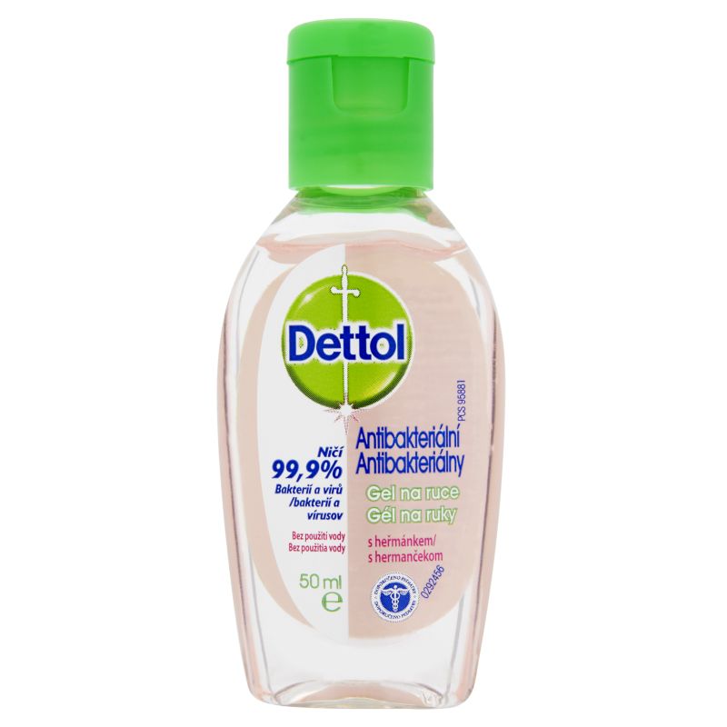 Dettol Antibakteriální gel na ruce s heřmánkem 50 ml