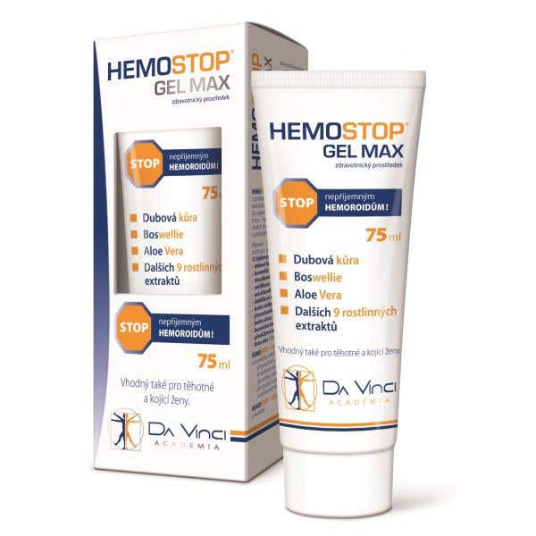 HemoStop Gél Max Da Vinci Academia 75ml