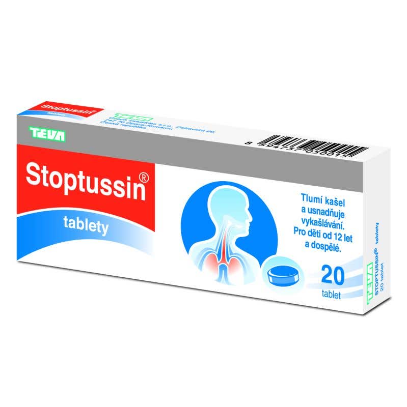 Stoptussin tablety 20 tablet