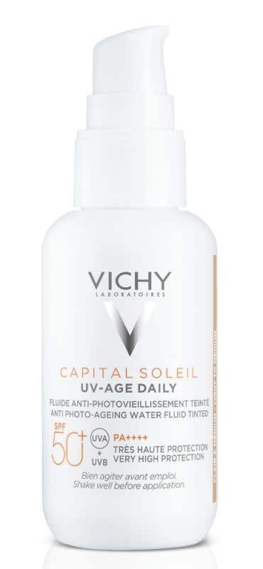 Vichy Capital Soleil UV-Age Daily Tónovaný Fluid SPF 50+ 40 ml