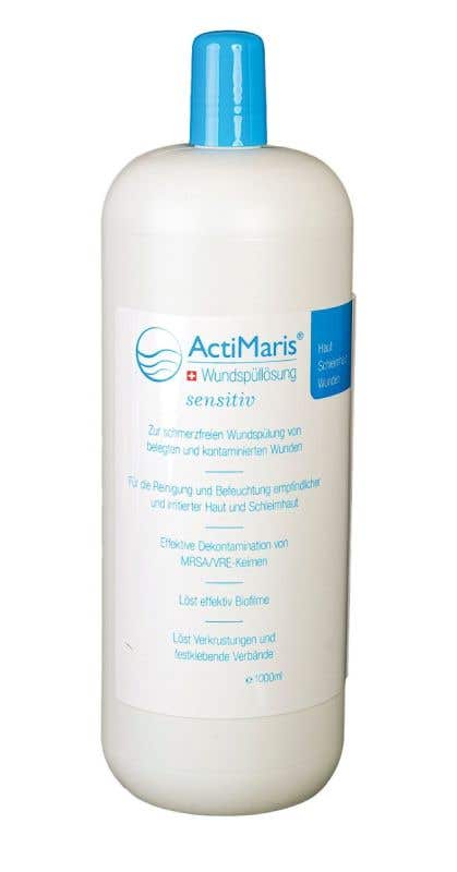 ActiMaris Sensitiv roztok na výplach a hojení ran 1000 ml