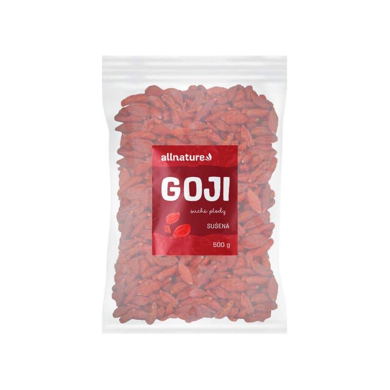Allnature Goji - Kustovnica čínska sušená 500 g