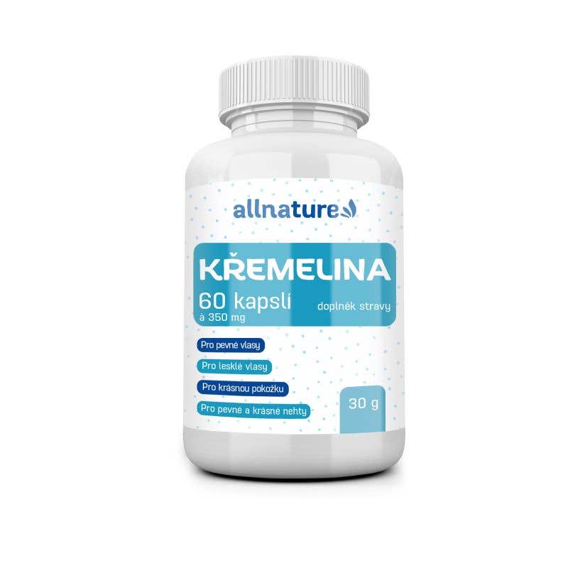 Allnature Křemelina 60 kapslí