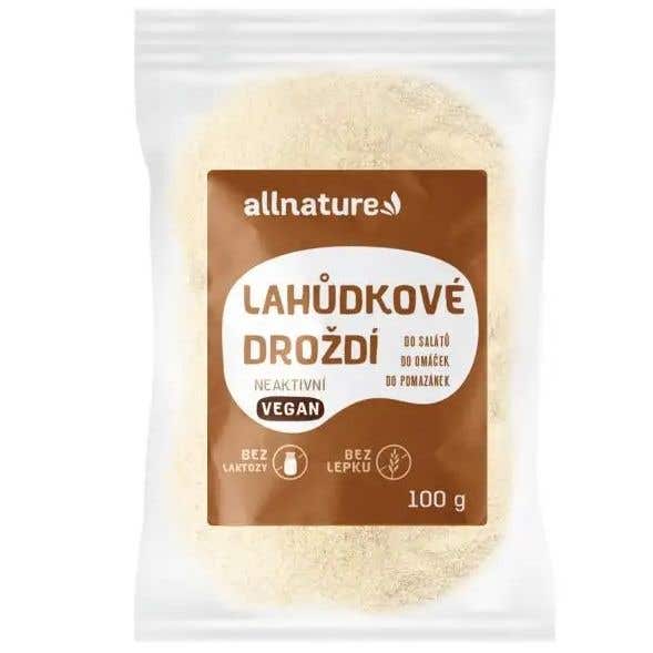 Allnature Lahůdkové droždí neaktivní 100 g