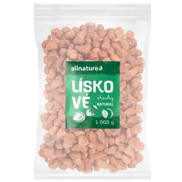 Allnature Lískové ořechy 1000 g