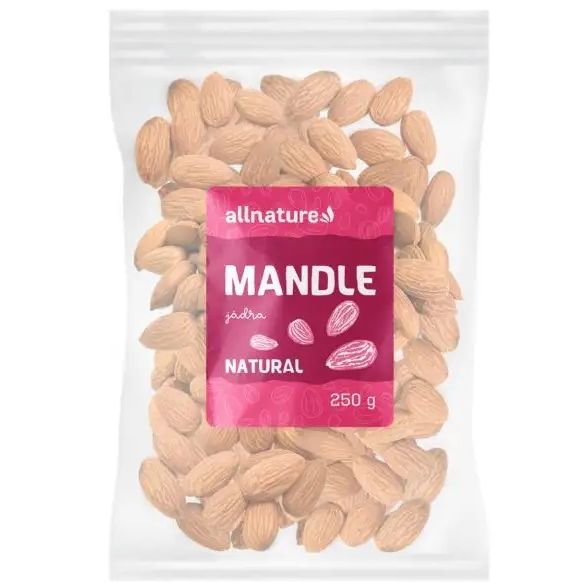 Allnature Mandle jádra 250 g