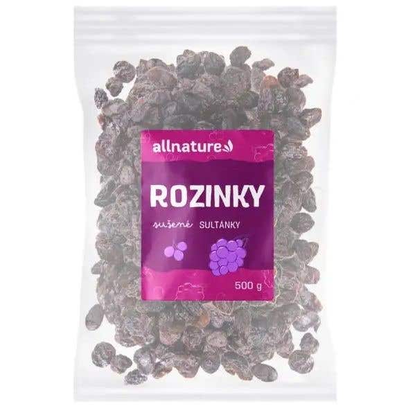 Allnature Rozinky sultánky 500 g