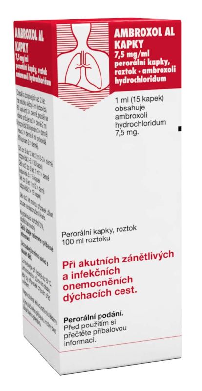Ambroxol AL Kapky 7,5mg/ml 100ml