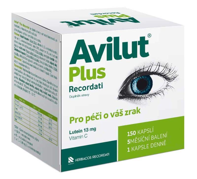 Avilut Plus Recordati 150 kapsúl