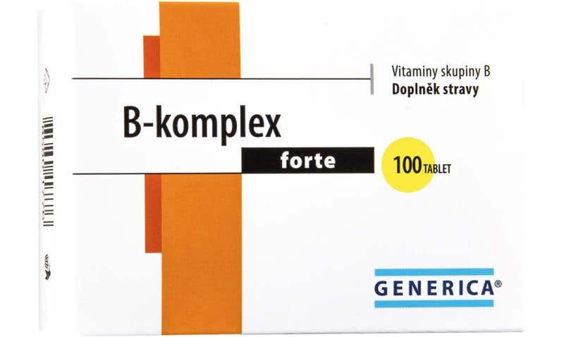 Generica B-komplex forte 100 tabliet